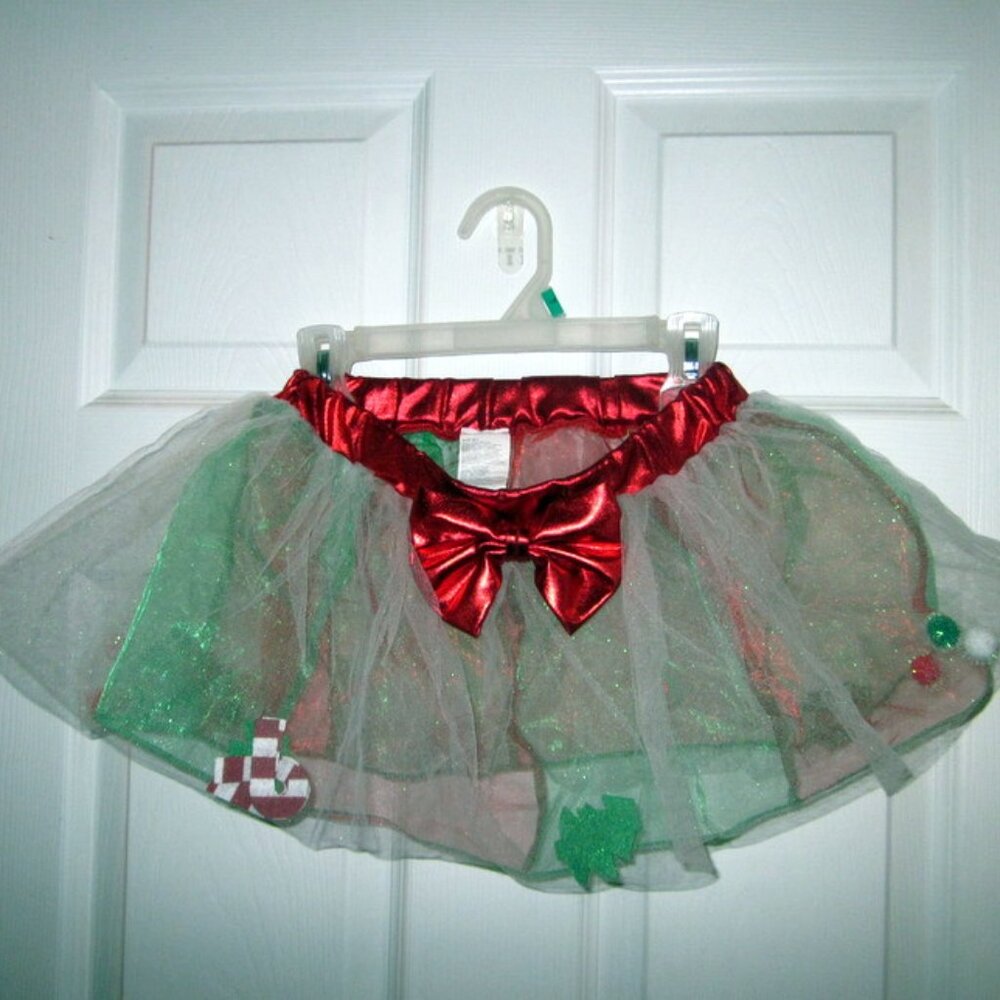 Tutu Girls Skirt Christmas